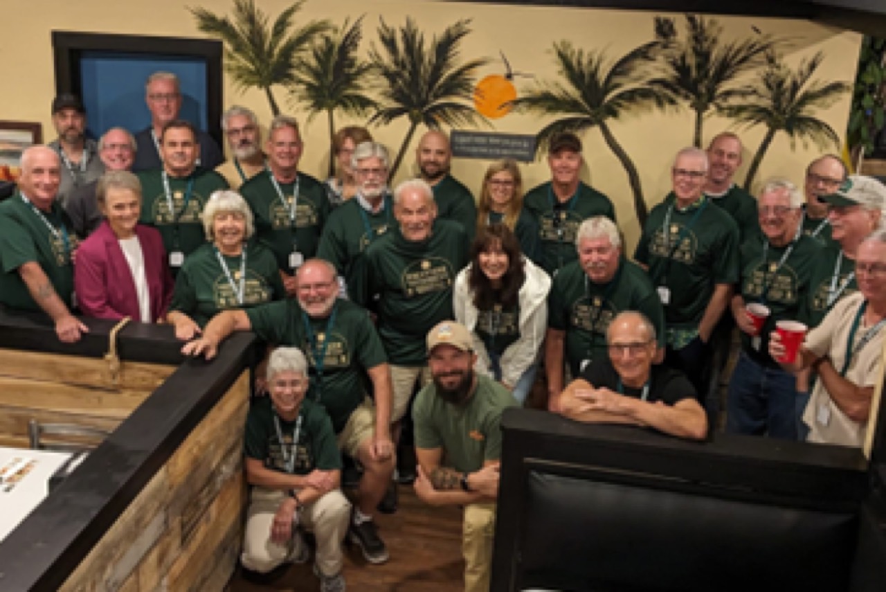 A group of Regional Trail Corporation volunteers
