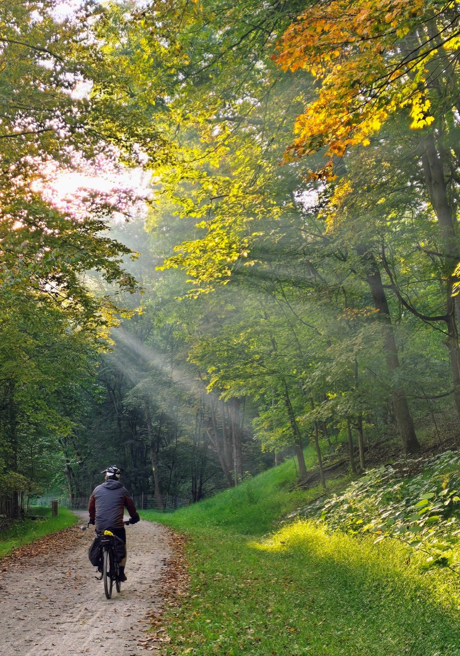 The Westmoreland–Yough Trail along the Youghiogheny River